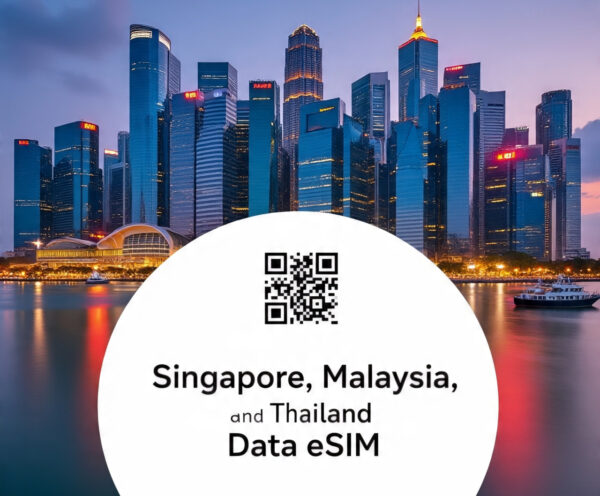 Singapore Malaysia and Thailand Data eSIM
