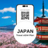 Japan Data Only eSIM for 30 days.