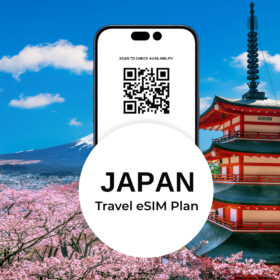 Japan Data Only eSIM for 30 days.