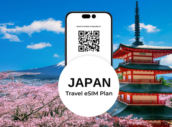 Japan Data Only eSIM for 30 days.